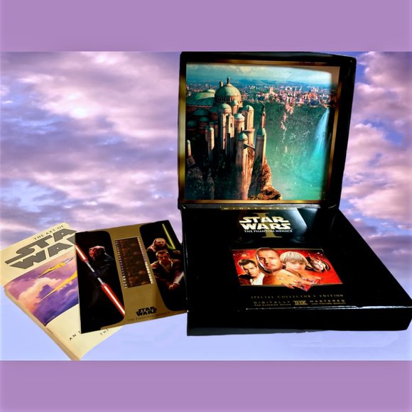 Complete Star Wars THE PHANTOM MENACE 1999 VIDEO WIDESCREEN COLLECTOR'S EDITION - Picture 2 of 15